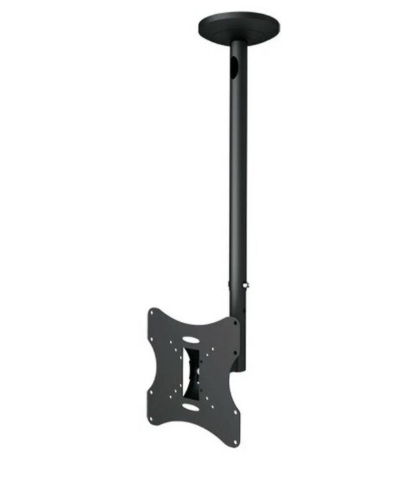 Кронштейн ARM Media LCD-1000 для ТВ 10"-37", потолочный, 2 ст. наклон, до 30 кг, черный