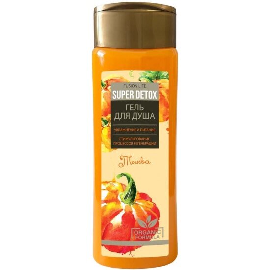 фото Гель для душа SLAVIKA NATUR Fusion Life Super detox, Тыква, 400 мл
