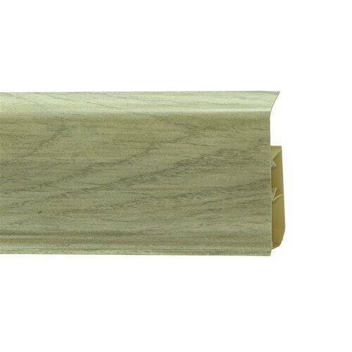 фото Плинтус пластиковый Winart Quadro 80 мм Дуб Эдвин 316