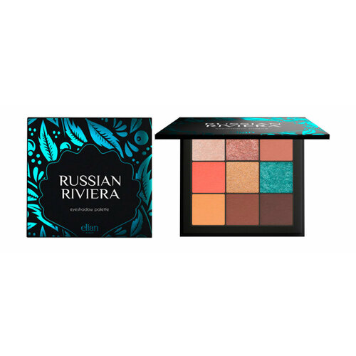 ELIAN RUSSIA Палетка теней для век Russian Riviera Eyeshadow Palette, 11 г палетка теней для век elian russia by maria viskunova 15 гр