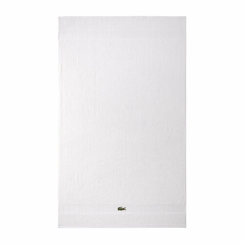 фото Полотенце lacoste casual blanc 70x140 см
