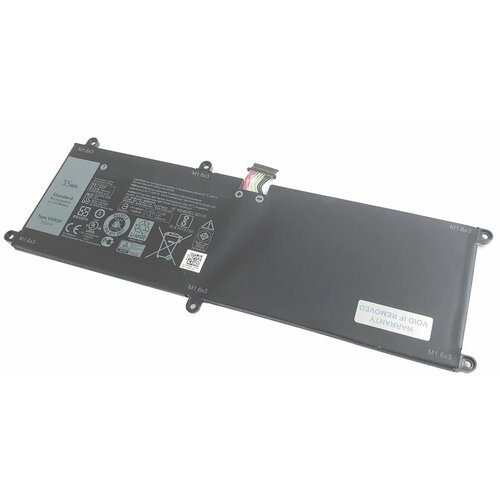 Аккумулятор VHR5P для ноутбука Dell Latitude 11 5175 7.6V 35Wh (4600mAh) черный