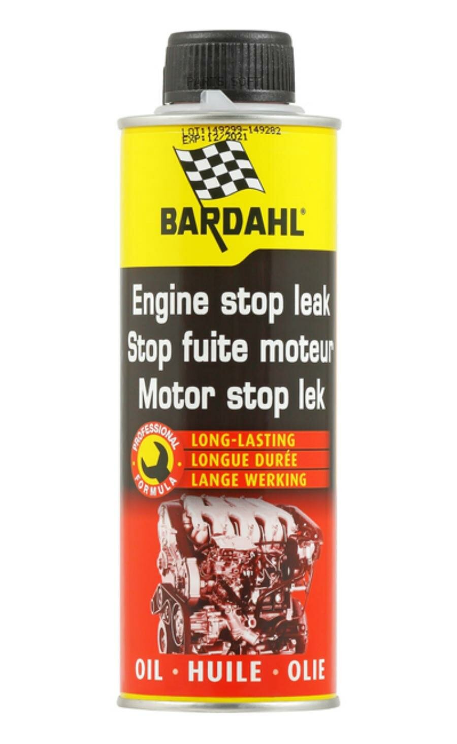 BARDAHL 1107B ENGINE STOP LEAK присадка в моторное масло 04л BARDAHL