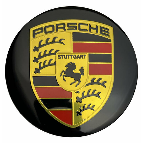 Наклейки на диски и колпаки порше d65