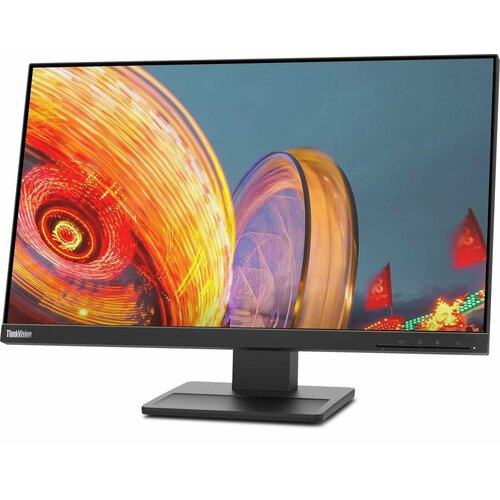 Монитор Lenovo ThinkVision E24q-20 238 черный 62cfgat1is 3867000₽