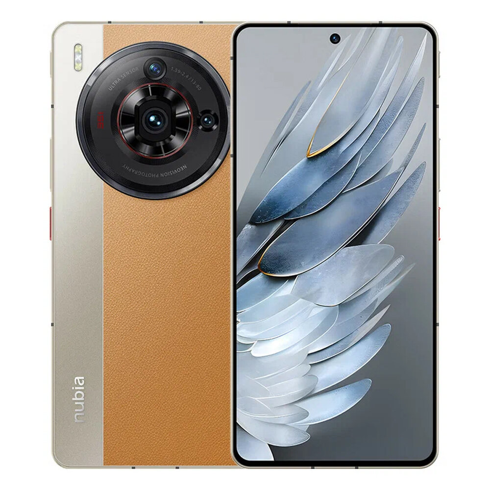 Смартфон Nubia Z50S Pro 12/1 ТБ, Dual nano SIM, хаки/коричневый