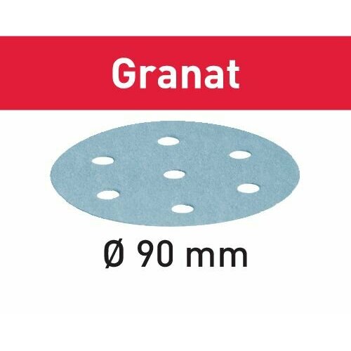 Festool Шлифовальные круги STF D90/6 P320 GR/100 Granat 497372