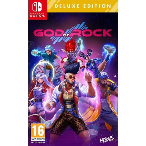 God of Rock Deluxe Edition Русская версия (Switch) mario rabbids sparks of hope gold edition [искры надежды][nintendo switch русская версия]