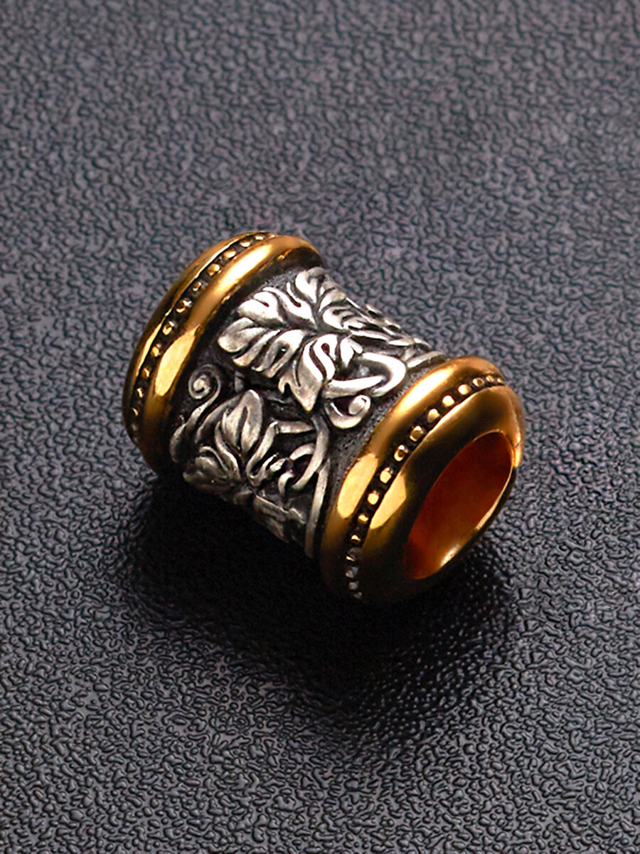 Шарм Angelskaya925 Шарм из серебра пандора (pandora), желтое серебро, золото, 925 проба, золочение, чернение