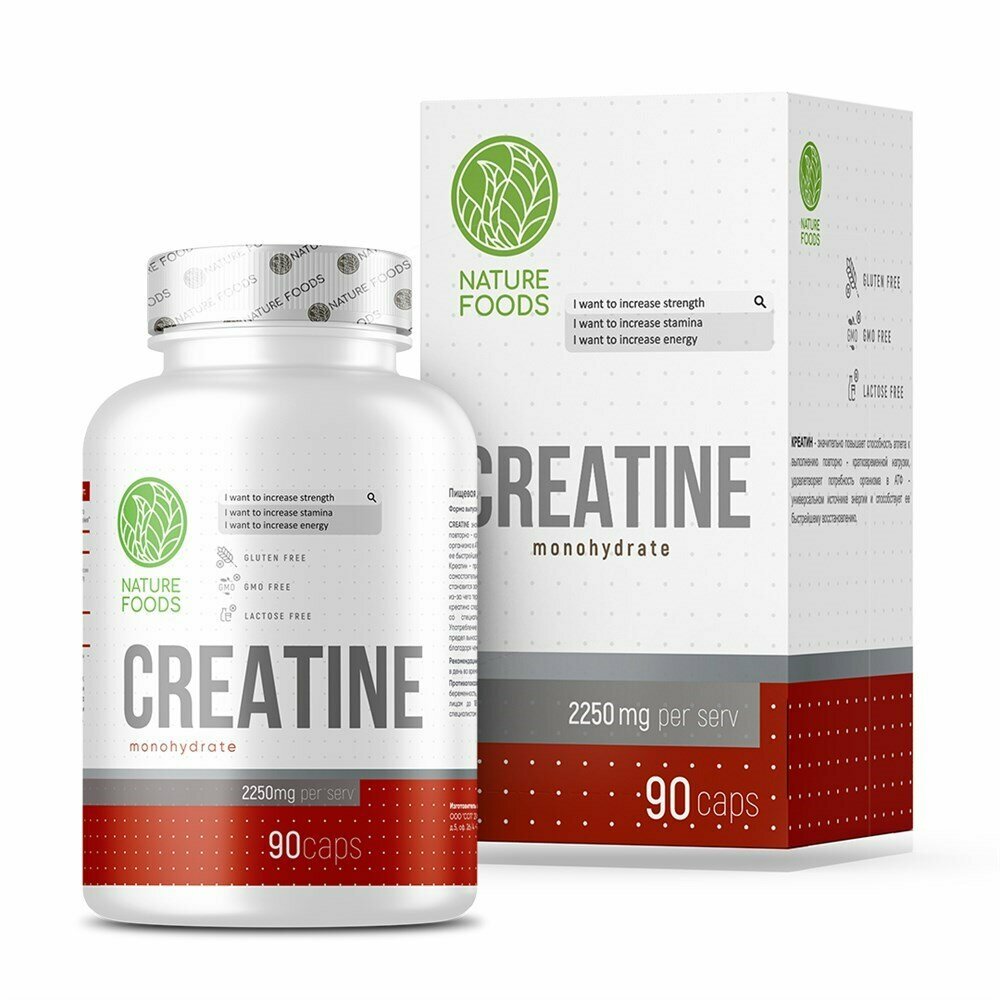 Nature Foods Creatine (90капс)