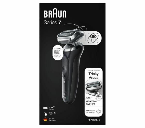 Электробритва Braun Series 7 71-S1000s серебристый/черный - фото №10