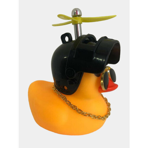 Игрушка Утка в шлеме и очках с пропеллером в машину Цвет Тёмно-серый 799₽