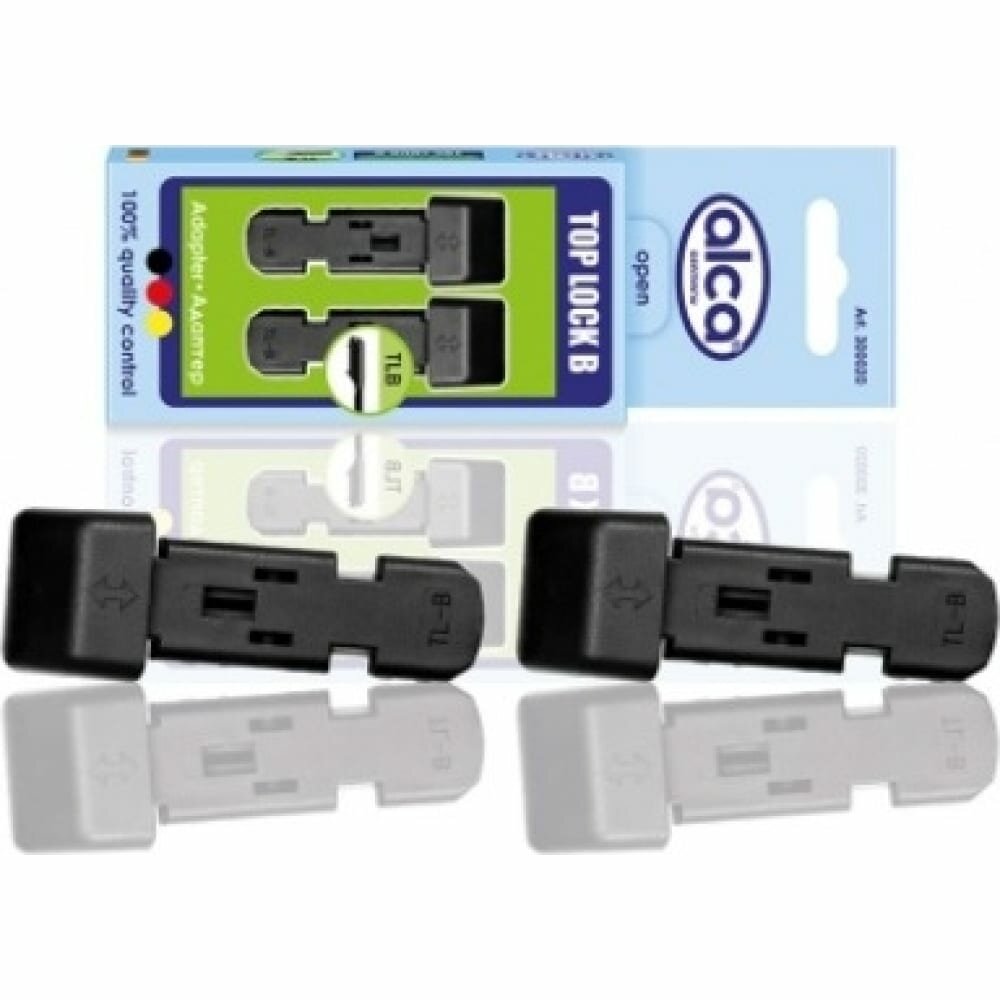 адаптер для щеток стеклоочистителя ALCA Top Lock B блистер 2 шт - фото №3