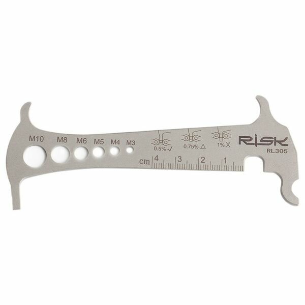 фото Индикатор износа цепи профессиональный RISK RL305, 3-в-1, сталь