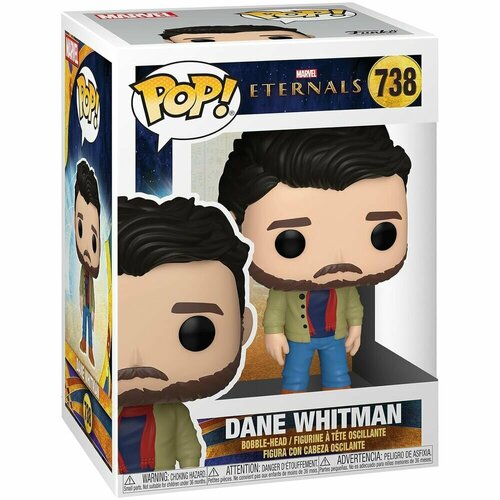 Фигурка Funko POP! Marvel Вечные Дэйн (Dane) 50122 фигурка funko pop marvel eternals – dane bobble head 9 5 см