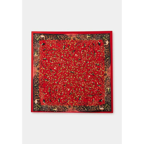 фото Платок rosedena,90х90 см, красный