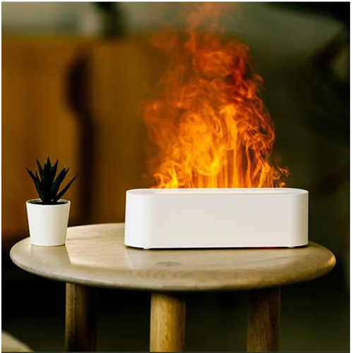 Увлажнитель воздуха Аромадиффузер с подсветкой с эффектом пламени 211000₽