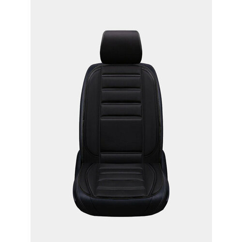 Подогрев сиденья с переключателем (2 режима) 95х47см 12V Черный лен 2,5А-3А