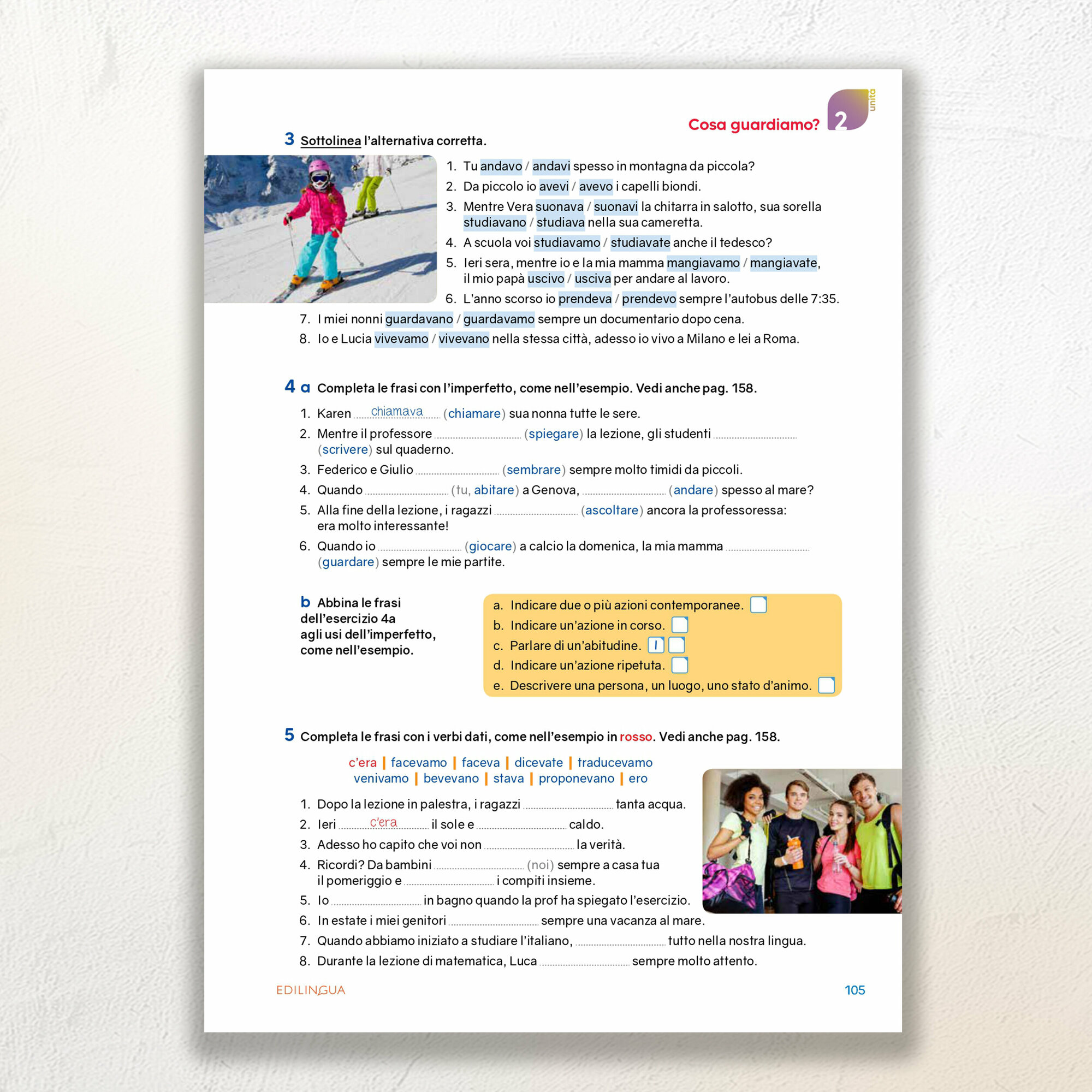 Nuovo Progetto italiano Junior 2 Libro + Quaderno + QR code + codice i-d-e-e - фото №7