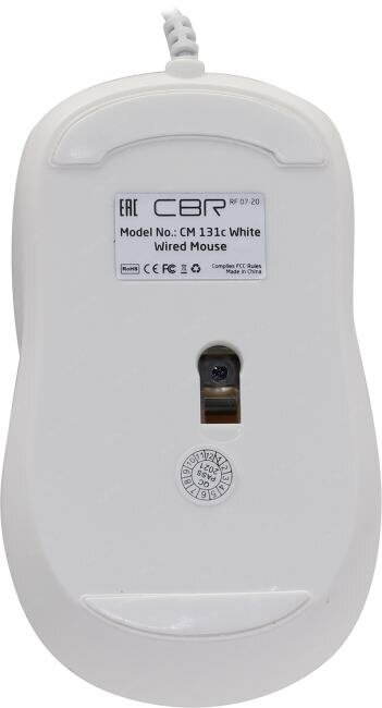 Мышь CBR CM 131c White - фото №13