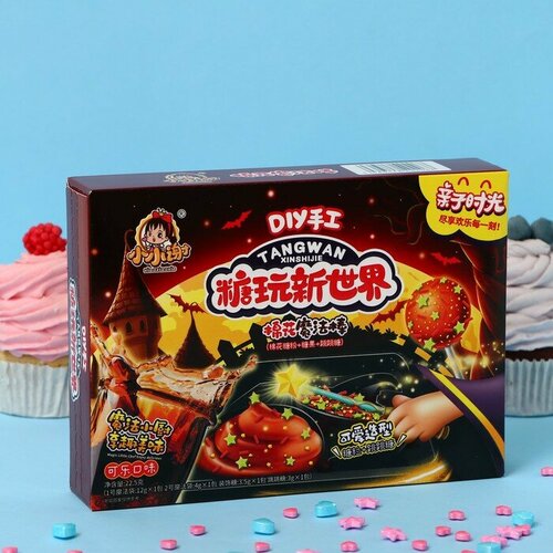 Чаф-Чаф Кондитерский конструктор «Волшебная шляпка, кола», 22,5 г