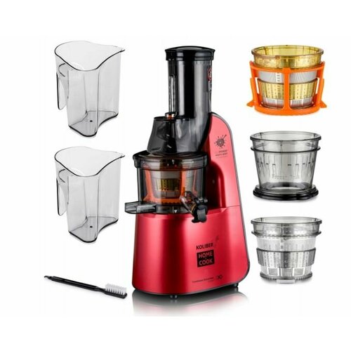 Соковыжималка шнековая Koliber SqueezeMax X-850-W 850 Вт красный 4960500₽