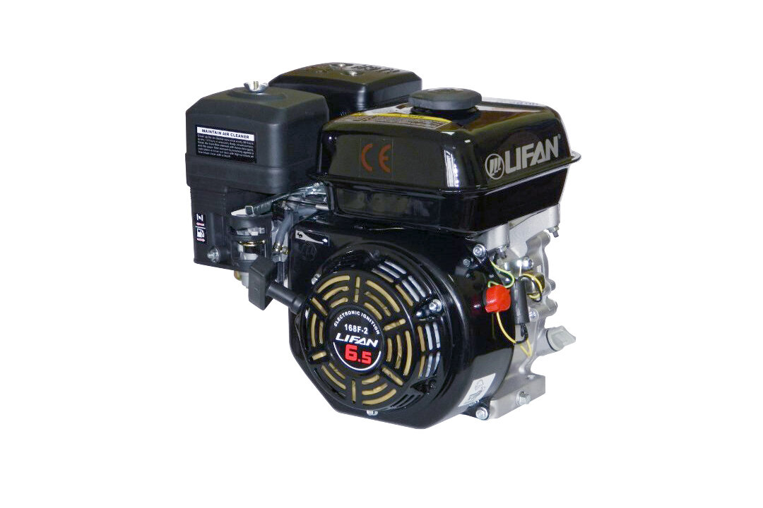 Двигатель LIFAN 6,5 л. с. 168F-2 (4,8кВт 4х такт, бенз, вал d19)