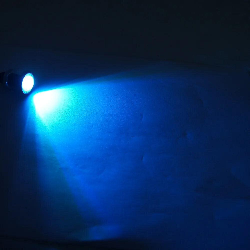 Точечные ходовые огни (орлиный глаз) 23мм голубой 2 шт