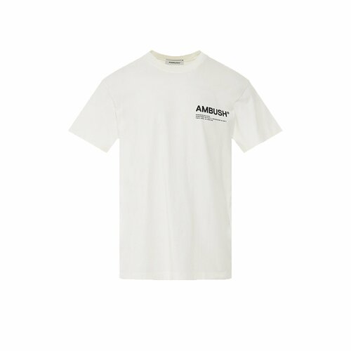 Футболка AMBUSH Workshop crew neck T-shirt, размер L, белый