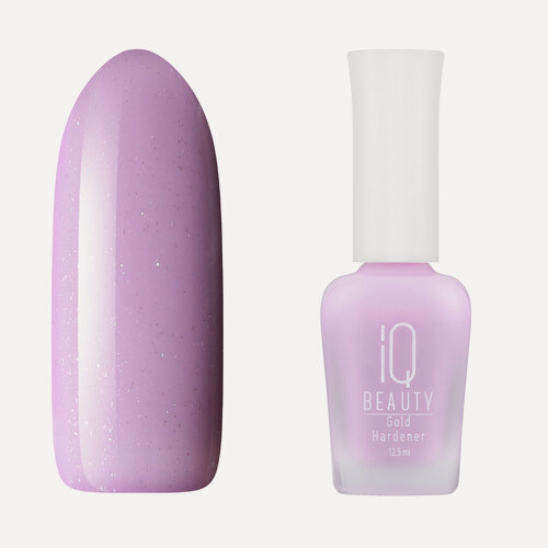 Изображение товара Укрепитель ногтей с коллоидным золотом, IQ Beauty, Gold Hardener, Lilac