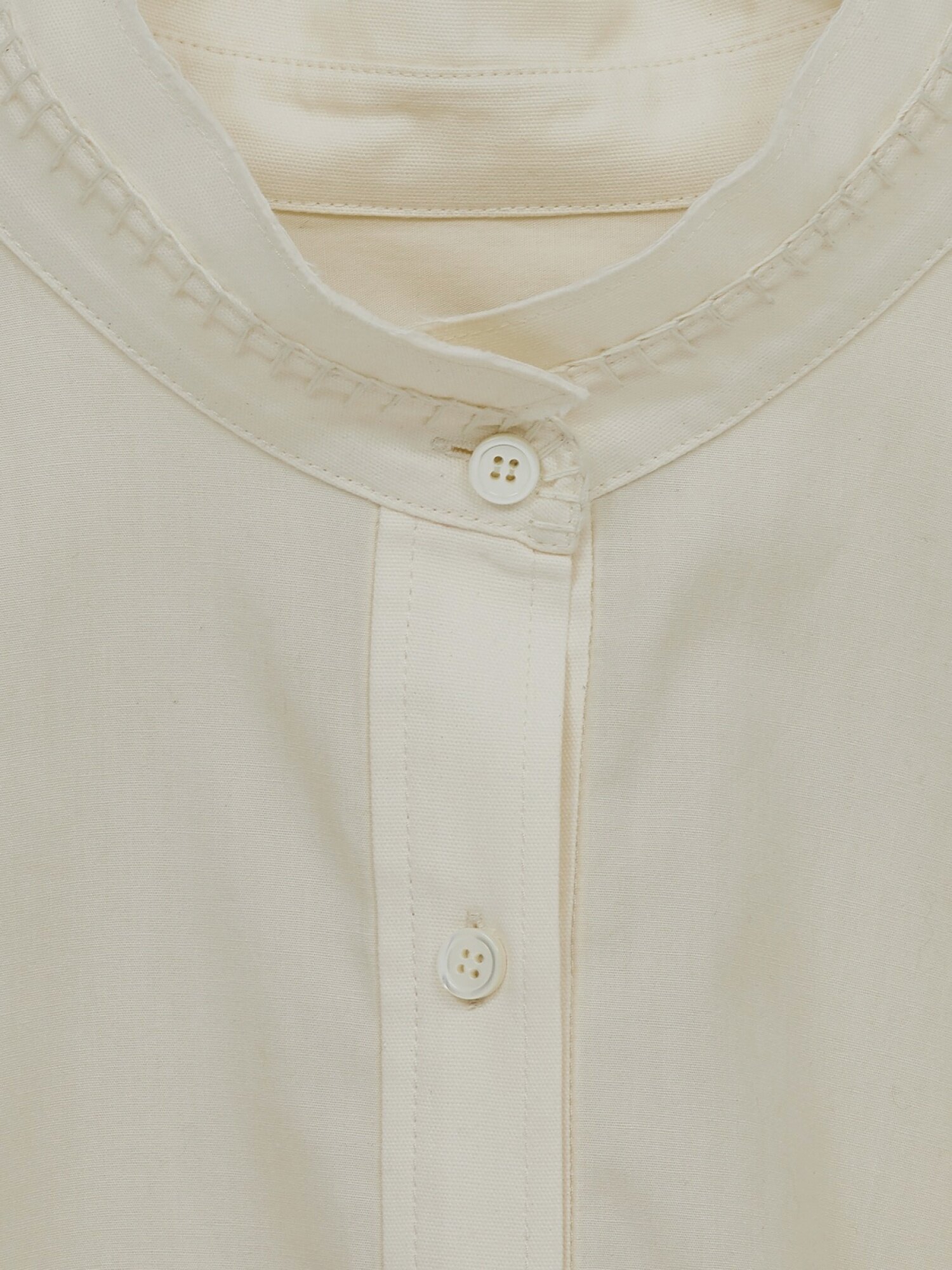 Рубашка RECTO Monaco Embroidery Detail Shirt Cream