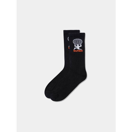 Носки Butter Goods Terrain Socks, размер OneSize, черный носки heresy london gnome socks размер onesize черный