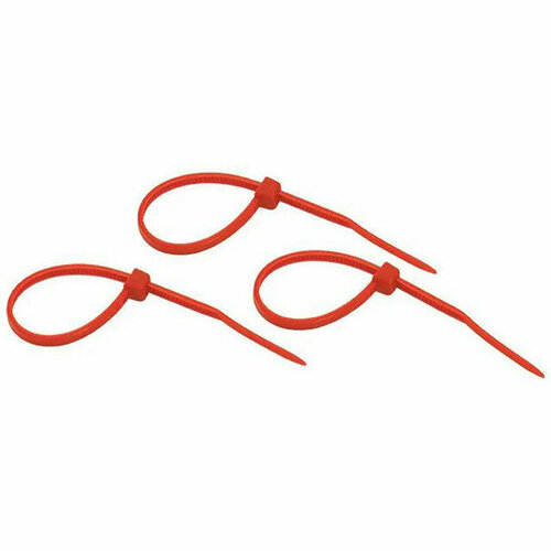 Кабельный хомут нейлон duwi 100x25 мм красный 25шт 449₽