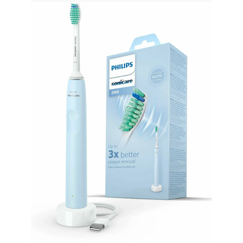 Philips Sonicare 2100 Series HX365112 голубой 542000₽