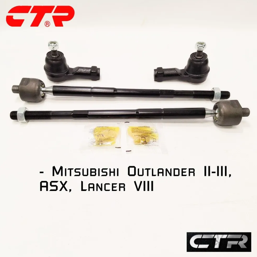 Рулевые наконечники, тяги CTR для Mitsubishi Outlander 2, 3, ASX, Lancer 8