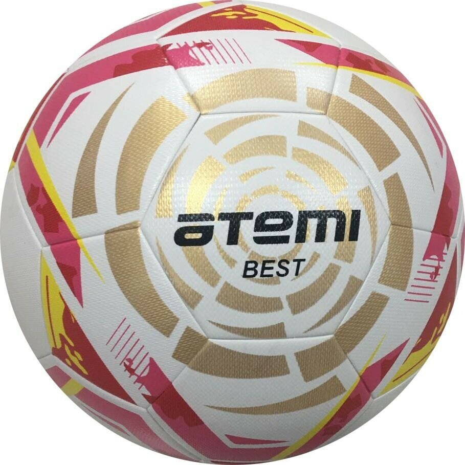 Футбольный мяч ATEMI BEST, размер 5