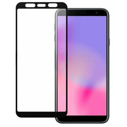 Защитное стекло 5d для Samsung Galaxy A6 Plus 2018, SM A605f, J8 2018, SM J810, черное чехол книжка mypads для samsung galaxy a6 plus sm a605f на жёсткой металлической основе синий