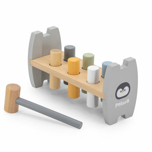 Стучалка-забивалка PolarB Пингвин, в коробке 44207