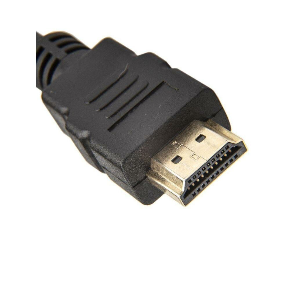 Кабель аудио-видео Telecom, HDMI (m) - Mini HDMI (m) , ver 2.0, 2м, GOLD черный [tcg205-2m] Noname - фото №12