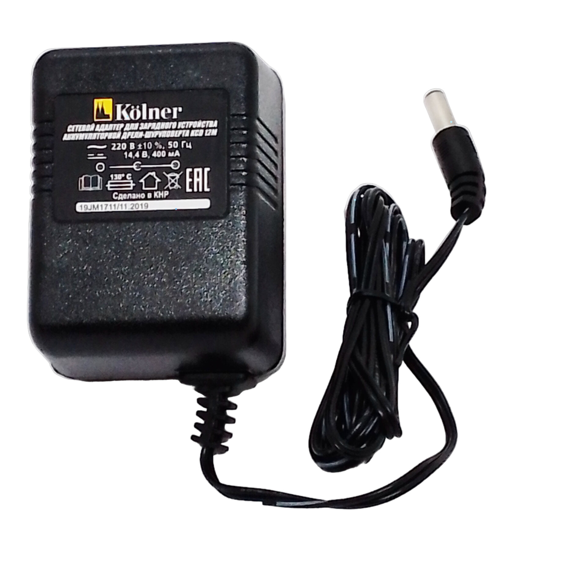 фото Блок питания (сетевой адаптер) шуруповерта Kolner KCD 12М