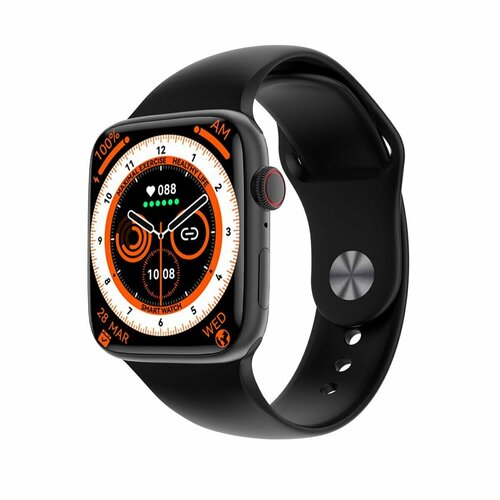 Смарт часы Mivo MV8 mini дизайн watch 8 18 IP68 NFC черный 256500₽