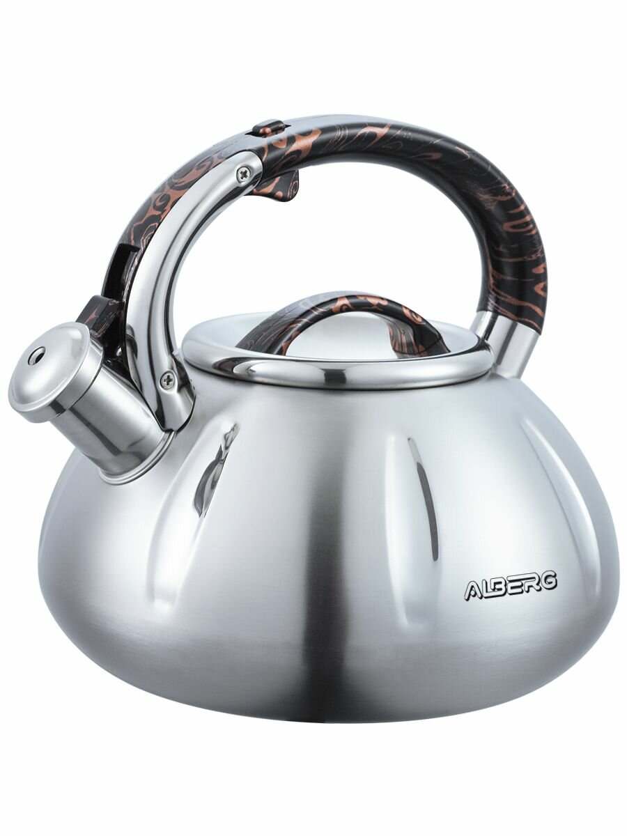 Чайник для плиты со свистком ALBERG AL-3042