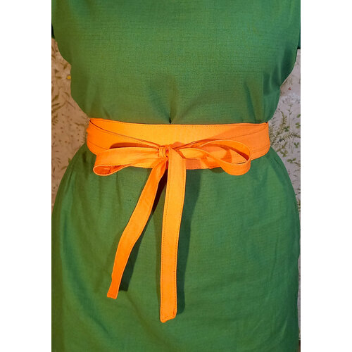 фото Пояс , размер 210, красный, оранжевый speranskaya