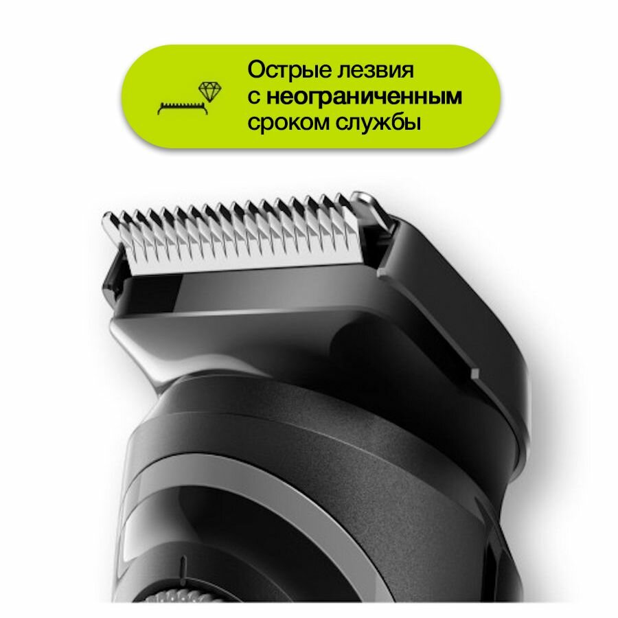 Триммер для волос BRAUN MGK3440, Blk/Grey (тип 5513) - фотография № 10