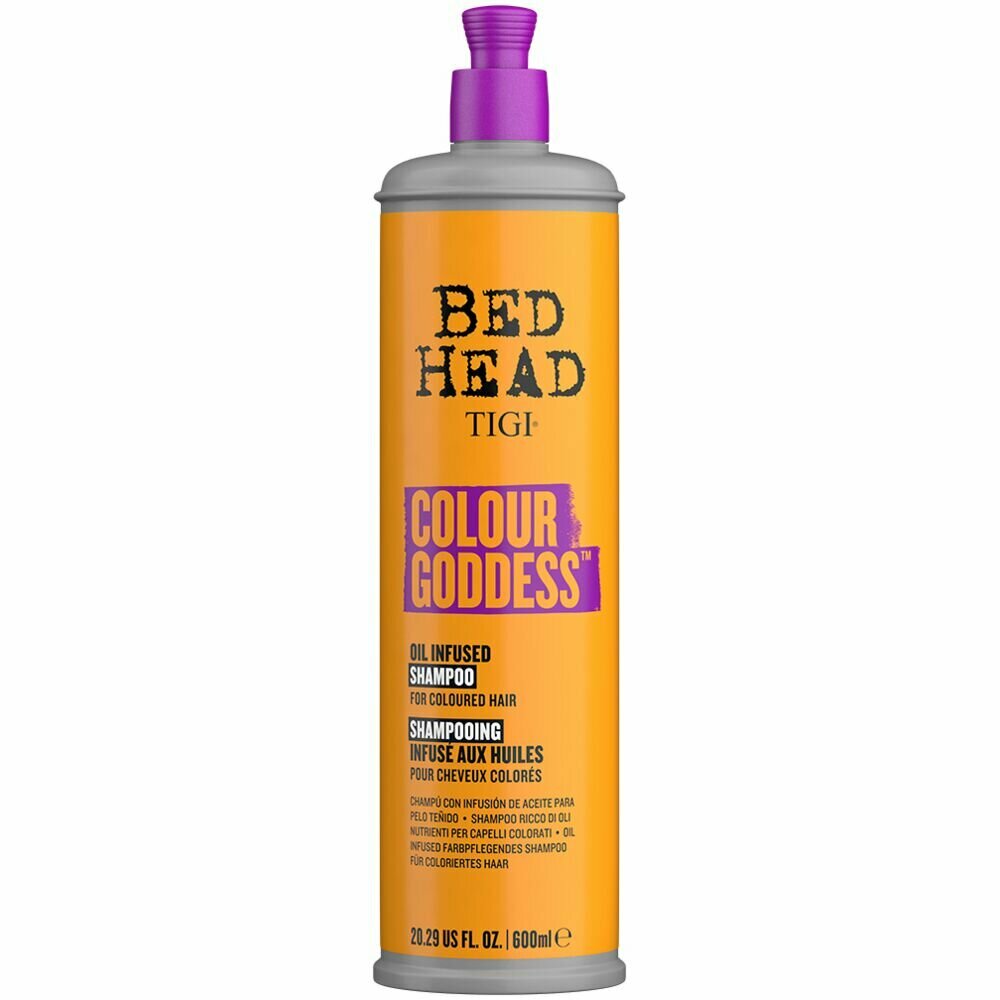 TIGI Bed Head Colour Goddess Шампунь для окрашенных волос, 600 мл.