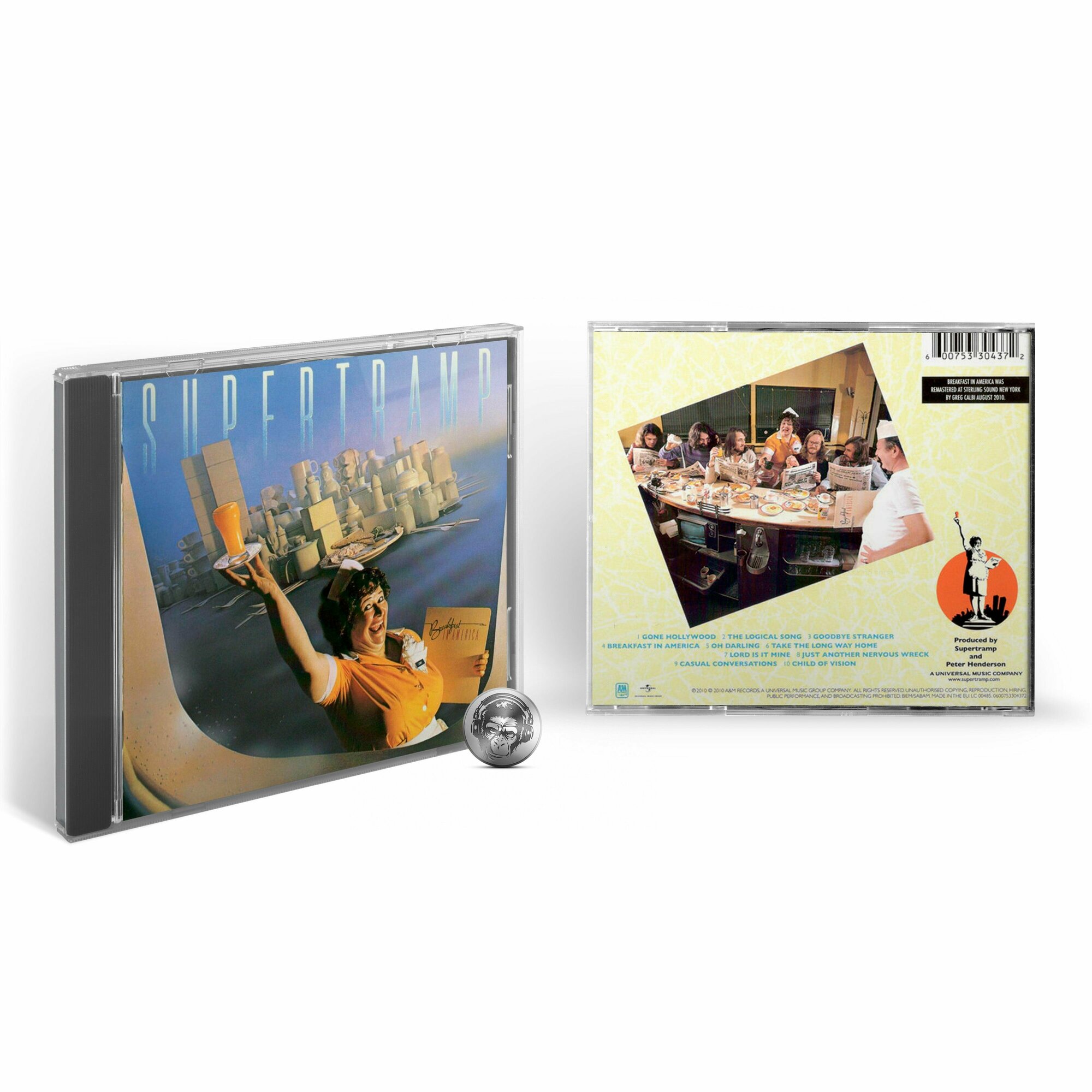 Supertramp - Breakfast In America (1CD) 2010 Jewel Аудио диск