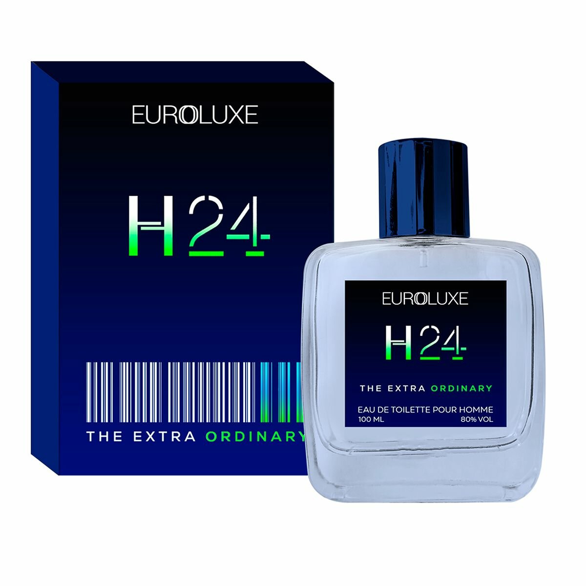 Euroluxe/Туалетная вода мужская H24 The extra ordinary, 100мл/Парфюм мужской, парфюм, мужской, духи, одеколон, туалетная вода, парфюмерия, для мужчин , подарок
