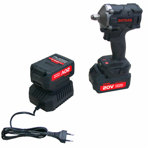 Компактный аккумуляторный гайковерт ROTAKE RC- 8801 12 620Нм 4Ач аккумуляторы в комплекте 2 шт 1999900₽