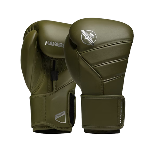 фото Боксерские перчатки hayabusa t3 kanpeki olive green (16 унций)