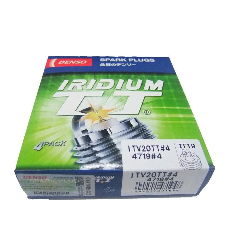 Свечи зажигания Iridium TT 4719 ITV20TT комплект 4 шт.